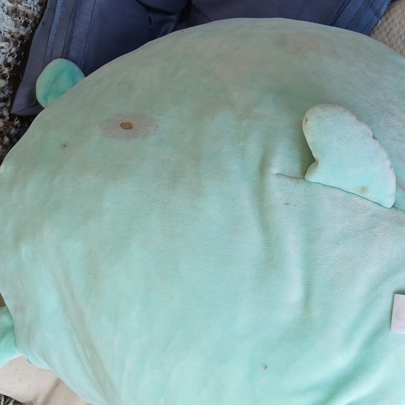 Squishmallow Hank The Hippo Green Rare Large 20" Spring 2021 Collection WT - Picture 2 of 2
